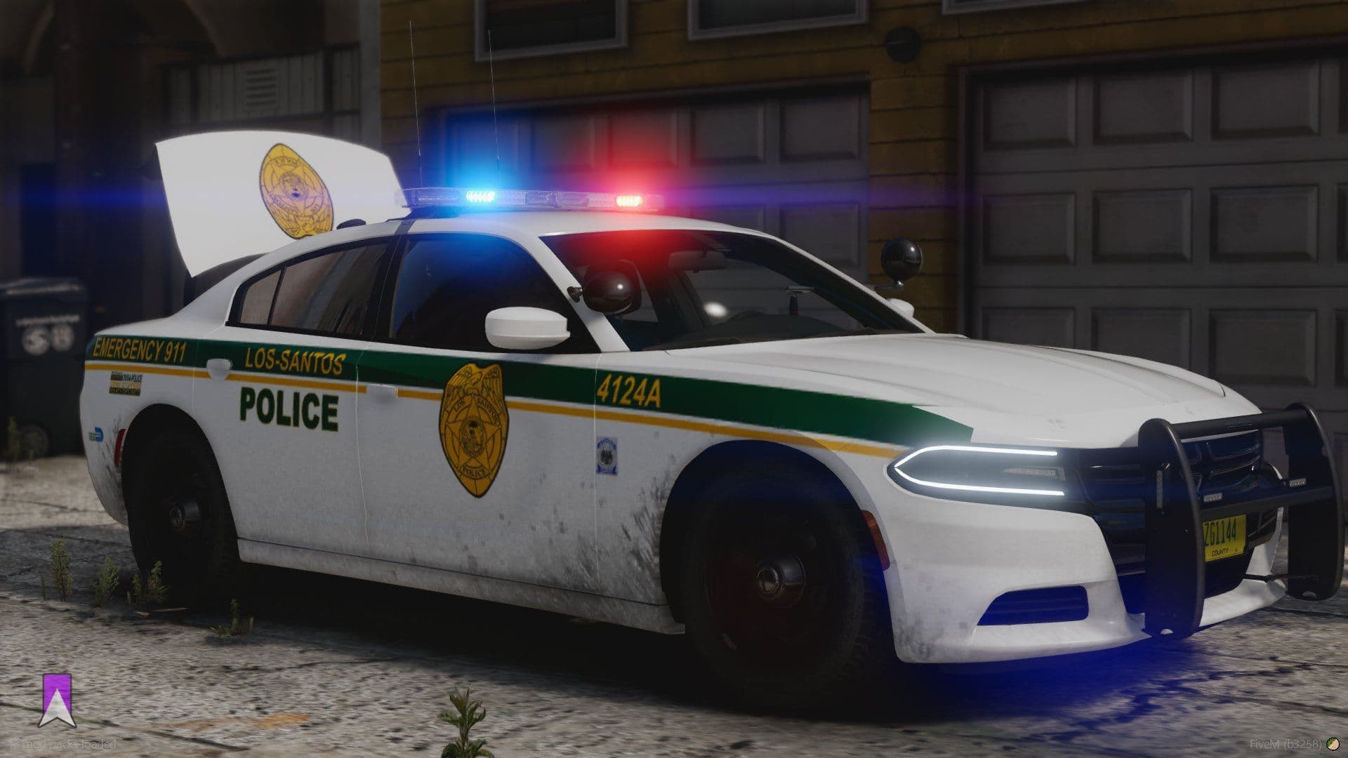LSPD Charger on scene